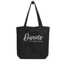 Load image into Gallery viewer, The Divorce Never Looked So Good Tote Bag
