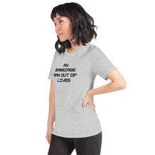 Load image into Gallery viewer, The Out of Lives Divorce T-Shirt