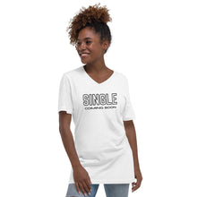 Load image into Gallery viewer, The Coming Soon V-Neck Divorce T-Shirt