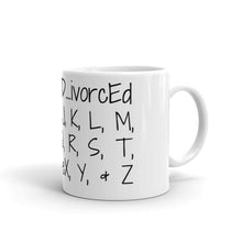Load image into Gallery viewer, The A, B, C, DivorceEd Divorce Mug