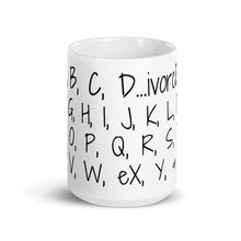 Load image into Gallery viewer, The A, B, C, DivorceEd Divorce Mug