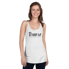 Load image into Gallery viewer, The D;vorce Women's Racerback Tank Top