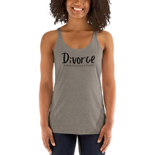 Load image into Gallery viewer, The D;vorce Women's Racerback Tank Top