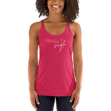 Load image into Gallery viewer, The LEGALLY Single Women's Racerback Tank Top