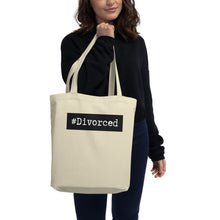 Load image into Gallery viewer, The #divorced Divorce Tote Bag
