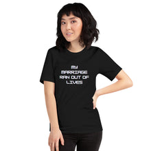 Load image into Gallery viewer, The Out of Lives Divorce T-Shirt
