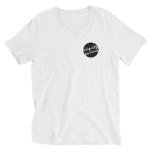 Load image into Gallery viewer, The #legallydivorced V-Neck Divorce T-Shirt
