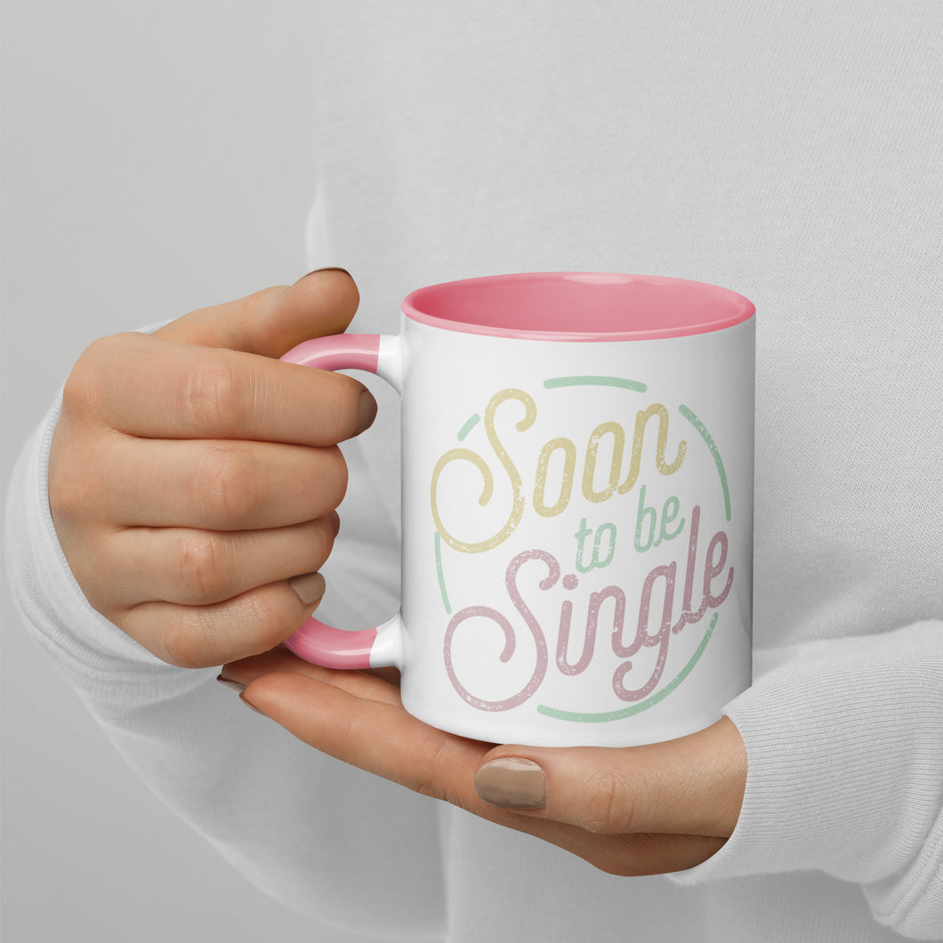 The Soon to be Single Mug w/ Pink