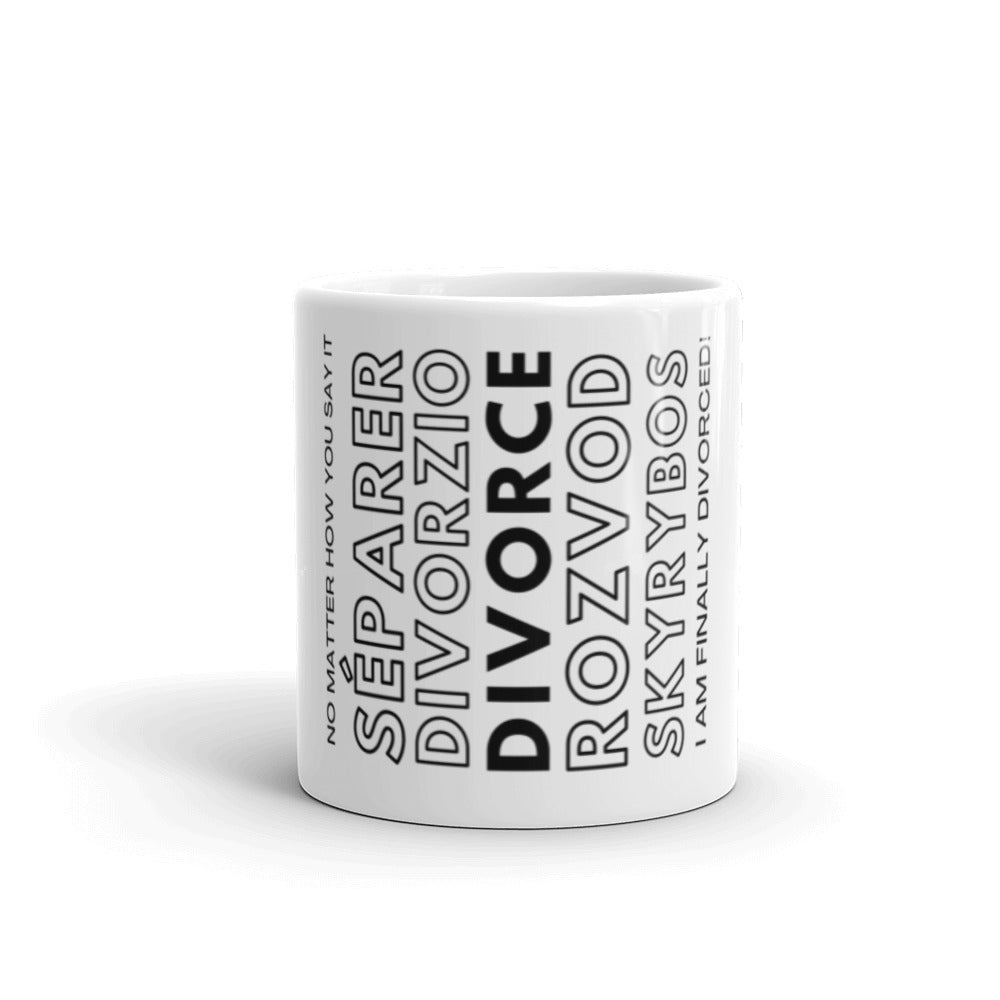 The Divorce Language Mug