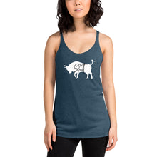Load image into Gallery viewer, The Bull Women&#39;s Racerback Tank Top
