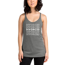 Load image into Gallery viewer, The DIVORCED Women&#39;s Racerback Tank Top
