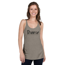 Load image into Gallery viewer, The D;vorce Women&#39;s Racerback Tank Top
